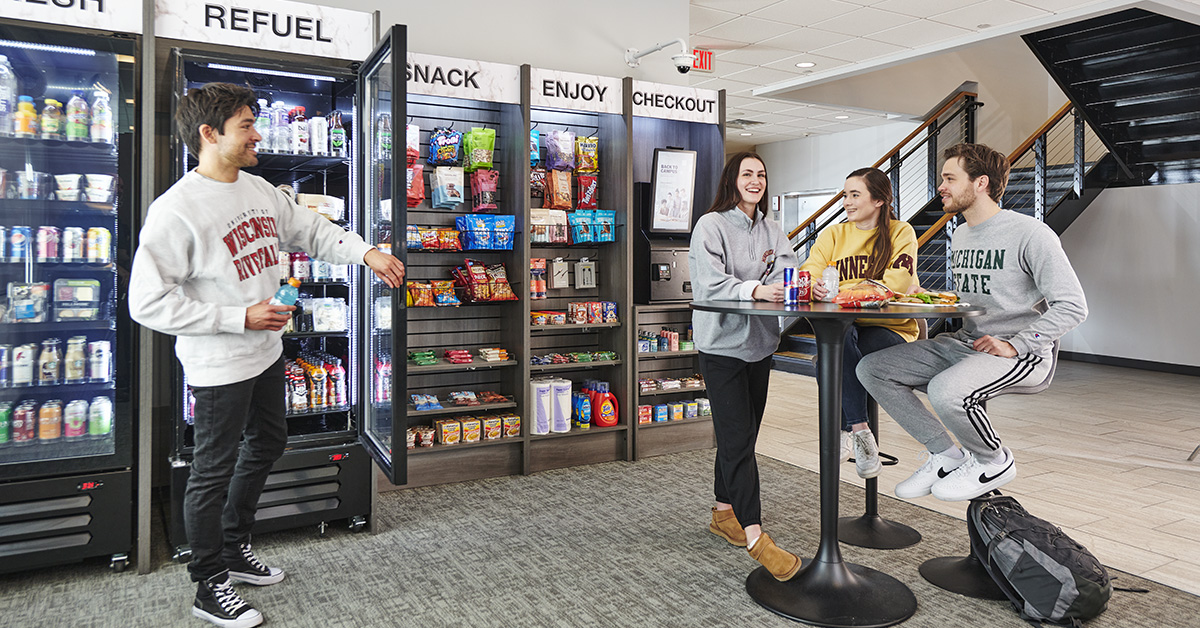 micro-markets for colleges in the DMV | Sky Vision Refreshments