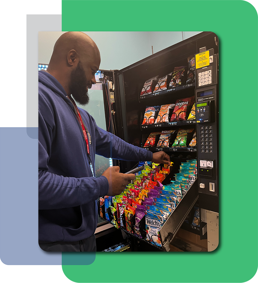 Washington DC, Laurel, Maryland & DMV area vending machines and micro-markets