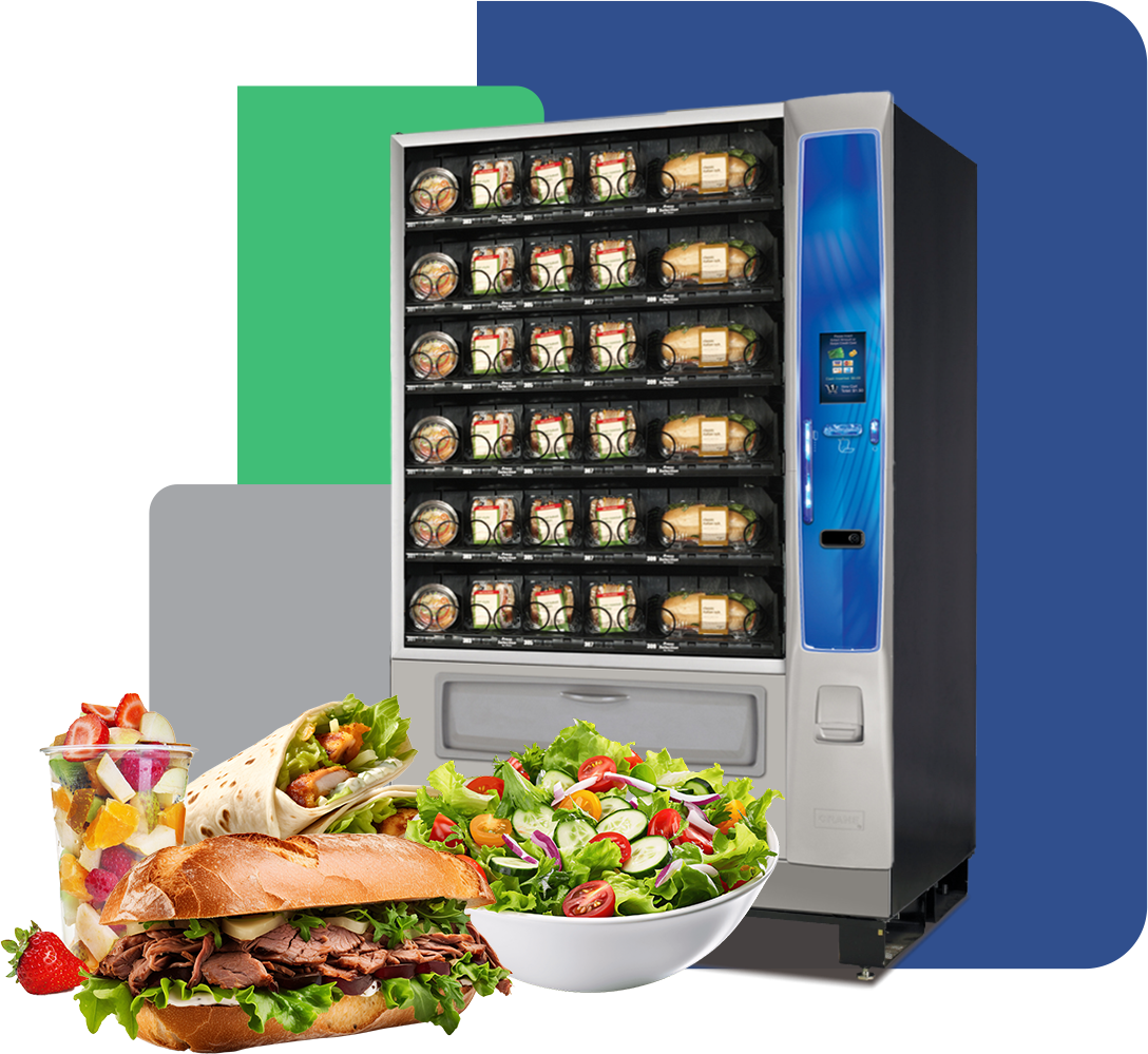 food vending machines in Washington DC, Laurel, Maryland & DMV area
