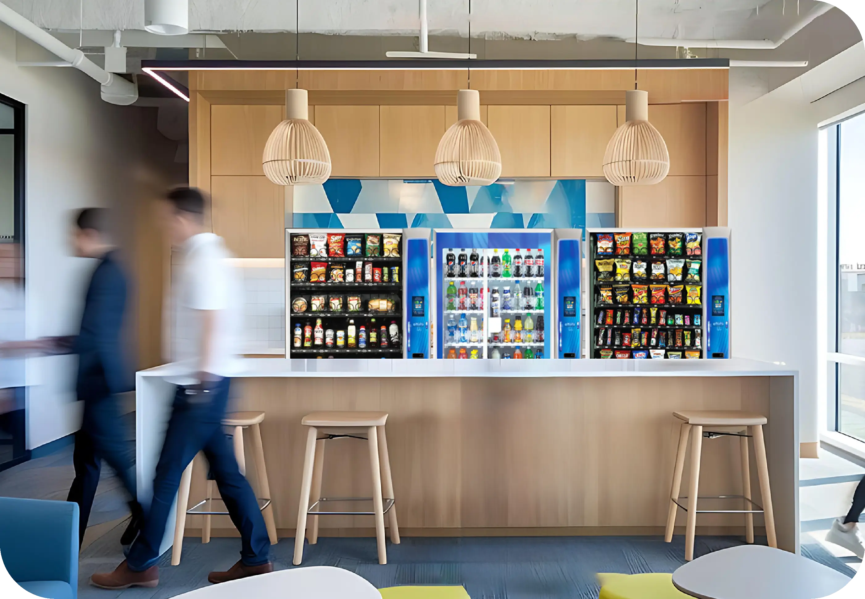 Beverage vending machines in Washington DC, Laurel, Maryland & DMV area